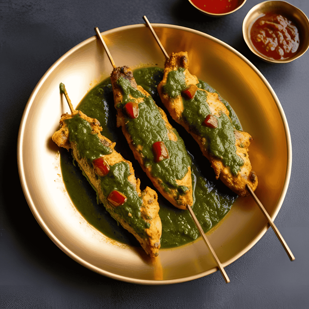 Chicken Tikka Hariyali