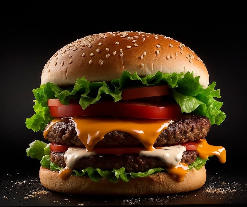 Chicken Tikka Burger